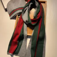 Cheap Gucci Hat and Scarf Set #1365915 Replica Wholesale [$48.00 USD] [ITEM#1365915] on Replica Gucci Hat and Scarf and Glove Set