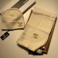 Cheap Chanel Hat and Scarf Set #1365917 Replica Wholesale [$52.00 USD] [ITEM#1365917] on Replica Chanel Hat and Scarf and Glove Set