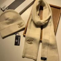 Cheap Chanel Hat and Scarf Set #1365917 Replica Wholesale [$52.00 USD] [ITEM#1365917] on Replica Chanel Hat and Scarf and Glove Set