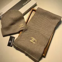 Cheap Chanel Hat and Scarf Set #1365918 Replica Wholesale [$52.00 USD] [ITEM#1365918] on Replica Chanel Hat and Scarf and Glove Set