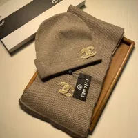 Cheap Chanel Hat and Scarf Set #1365918 Replica Wholesale [$52.00 USD] [ITEM#1365918] on Replica Chanel Hat and Scarf and Glove Set