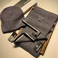 Cheap Chanel Hat and Scarf Set #1365919 Replica Wholesale [$52.00 USD] [ITEM#1365919] on Replica Chanel Hat and Scarf and Glove Set