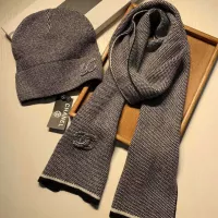 Cheap Chanel Hat and Scarf Set #1365919 Replica Wholesale [$52.00 USD] [ITEM#1365919] on Replica Chanel Hat and Scarf and Glove Set