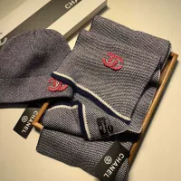 Cheap Chanel Hat and Scarf Set #1365920 Replica Wholesale [$52.00 USD] [ITEM#1365920] on Replica Chanel Hat and Scarf and Glove Set