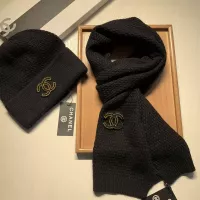 Cheap Chanel Hat and Scarf Set #1365933 Replica Wholesale [$52.00 USD] [ITEM#1365933] on Replica Chanel Hat and Scarf and Glove Set