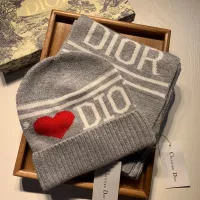 Cheap Christian Dior Hat and Scarf Set #1365934 Replica Wholesale [$52.00 USD] [ITEM#1365934] on Replica Christian Dior Hat and Scarf and Glove Set