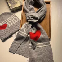 Cheap Christian Dior Hat and Scarf Set #1365934 Replica Wholesale [$52.00 USD] [ITEM#1365934] on Replica Christian Dior Hat and Scarf and Glove Set