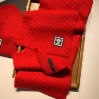 Cheap Versace Hat and Scarf Set #1365937 Replica Wholesale [$52.00 USD] [ITEM#1365937] on Replica Versace Hat and Scarf and Glove Set