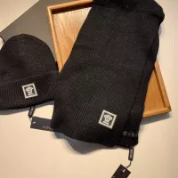 Cheap Versace Hat and Scarf Set #1365939 Replica Wholesale [$52.00 USD] [ITEM#1365939] on Replica Versace Hat and Scarf and Glove Set