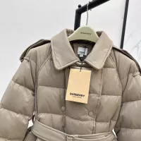 Cheap Burberry Down Feather Coat Long Sleeved For Women #1366313 Replica Wholesale [$235.00 USD] [ITEM#1366313] on Replica Burberry Down Feather Coat