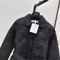 Cheap Christian Dior Down Feather Coat Long Sleeved For Women #1366317 Replica Wholesale [$145.00 USD] [ITEM#1366317] on Replica Christian Dior Down Feather Coat