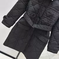 Cheap Christian Dior Down Feather Coat Long Sleeved For Women #1366317 Replica Wholesale [$145.00 USD] [ITEM#1366317] on Replica Christian Dior Down Feather Coat