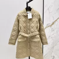 Cheap Christian Dior Down Feather Coat Long Sleeved For Women #1366318 Replica Wholesale [$145.00 USD] [ITEM#1366318] on Replica Christian Dior Down Feather Coat