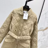 Cheap Christian Dior Down Feather Coat Long Sleeved For Women #1366318 Replica Wholesale [$145.00 USD] [ITEM#1366318] on Replica Christian Dior Down Feather Coat