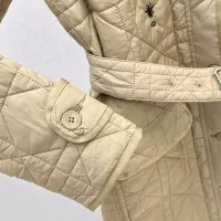 Cheap Christian Dior Down Feather Coat Long Sleeved For Women #1366318 Replica Wholesale [$145.00 USD] [ITEM#1366318] on Replica Christian Dior Down Feather Coat