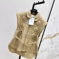 Cheap Christian Dior Down Feather Coat Sleeveless For Women #1366319 Replica Wholesale [$128.00 USD] [ITEM#1366319] on Replica Christian Dior Down Feather Coat