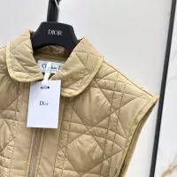 Cheap Christian Dior Down Feather Coat Sleeveless For Women #1366319 Replica Wholesale [$128.00 USD] [ITEM#1366319] on Replica Christian Dior Down Feather Coat