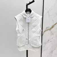 Cheap Christian Dior Down Feather Coat Sleeveless For Women #1366320 Replica Wholesale [$128.00 USD] [ITEM#1366320] on Replica Christian Dior Down Feather Coat