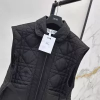 Cheap Christian Dior Down Feather Coat Sleeveless For Women #1366321 Replica Wholesale [$128.00 USD] [ITEM#1366321] on Replica Christian Dior Down Feather Coat