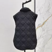 Cheap Christian Dior Down Feather Coat Sleeveless For Women #1366321 Replica Wholesale [$128.00 USD] [ITEM#1366321] on Replica Christian Dior Down Feather Coat