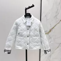 Cheap Christian Dior Down Feather Coat Long Sleeved For Women #1366322 Replica Wholesale [$135.00 USD] [ITEM#1366322] on Replica Christian Dior Down Feather Coat