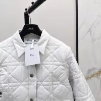 Cheap Christian Dior Down Feather Coat Long Sleeved For Women #1366322 Replica Wholesale [$135.00 USD] [ITEM#1366322] on Replica Christian Dior Down Feather Coat