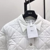 Cheap Christian Dior Down Feather Coat Long Sleeved For Women #1366322 Replica Wholesale [$135.00 USD] [ITEM#1366322] on Replica Christian Dior Down Feather Coat