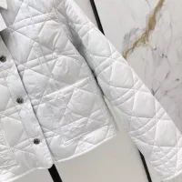 Cheap Christian Dior Down Feather Coat Long Sleeved For Women #1366322 Replica Wholesale [$135.00 USD] [ITEM#1366322] on Replica Christian Dior Down Feather Coat
