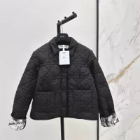 Cheap Christian Dior Down Feather Coat Long Sleeved For Women #1366323 Replica Wholesale [$135.00 USD] [ITEM#1366323] on Replica Christian Dior Down Feather Coat