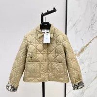 Cheap Christian Dior Down Feather Coat Long Sleeved For Women #1366324 Replica Wholesale [$135.00 USD] [ITEM#1366324] on Replica Christian Dior Down Feather Coat