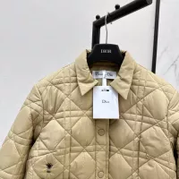 Cheap Christian Dior Down Feather Coat Long Sleeved For Women #1366324 Replica Wholesale [$135.00 USD] [ITEM#1366324] on Replica Christian Dior Down Feather Coat