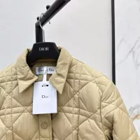 Cheap Christian Dior Down Feather Coat Long Sleeved For Women #1366324 Replica Wholesale [$135.00 USD] [ITEM#1366324] on Replica Christian Dior Down Feather Coat