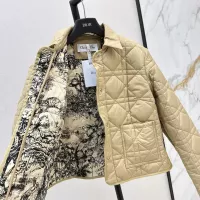 Cheap Christian Dior Down Feather Coat Long Sleeved For Women #1366324 Replica Wholesale [$135.00 USD] [ITEM#1366324] on Replica Christian Dior Down Feather Coat