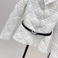 Cheap Christian Dior Down Feather Coat Long Sleeved For Women #1366325 Replica Wholesale [$135.00 USD] [ITEM#1366325] on Replica Christian Dior Down Feather Coat