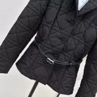 Cheap Christian Dior Down Feather Coat Long Sleeved For Women #1366326 Replica Wholesale [$135.00 USD] [ITEM#1366326] on Replica Christian Dior Down Feather Coat