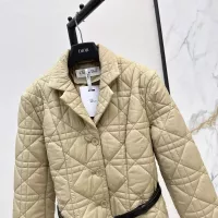 Cheap Christian Dior Down Feather Coat Long Sleeved For Women #1366327 Replica Wholesale [$135.00 USD] [ITEM#1366327] on Replica Christian Dior Down Feather Coat