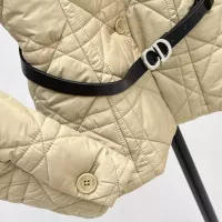 Cheap Christian Dior Down Feather Coat Long Sleeved For Women #1366327 Replica Wholesale [$135.00 USD] [ITEM#1366327] on Replica Christian Dior Down Feather Coat
