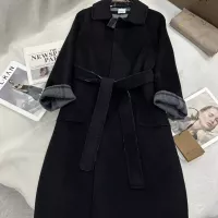 Cheap Burberry Coats Long Sleeved For Women #1366334 Replica Wholesale [$297.52 USD] [ITEM#1366334] on Replica Burberry Coats