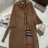 Cheap Burberry Coats Long Sleeved For Women #1366335 Replica Wholesale [$297.52 USD] [ITEM#1366335] on Replica Burberry Coats