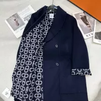Cheap Hermes Coat Long Sleeved For Women #1366336 Replica Wholesale [$297.52 USD] [ITEM#1366336] on Replica Hermes Coat