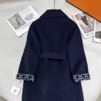 Cheap Hermes Coat Long Sleeved For Women #1366336 Replica Wholesale [$297.52 USD] [ITEM#1366336] on Replica Hermes Coat