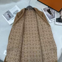 Cheap Hermes Coat Long Sleeved For Women #1366337 Replica Wholesale [$297.52 USD] [ITEM#1366337] on Replica Hermes Coat