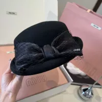 Cheap MIU MIU Caps #1366398 Replica Wholesale [$56.00 USD] [ITEM#1366398] on Replica MIU MIU Caps