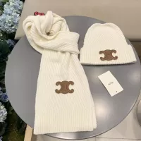 Cheap Celine Hat and Scarf Set #1366437 Replica Wholesale [$56.00 USD] [ITEM#1366437] on Replica Celine Hat and Scarf and Glove Set