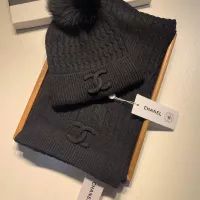Cheap Chanel Hat and Scarf Set #1366537 Replica Wholesale [$68.00 USD] [ITEM#1366537] on Replica Chanel Hat and Scarf and Glove Set