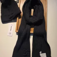 Cheap Chanel Hat and Scarf Set #1366537 Replica Wholesale [$68.00 USD] [ITEM#1366537] on Replica Chanel Hat and Scarf and Glove Set