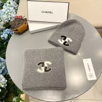 Cheap Chanel Hat and Scarf Set #1366539 Replica Wholesale [$64.00 USD] [ITEM#1366539] on Replica Chanel Hat and Scarf and Glove Set