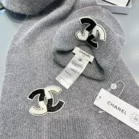 Cheap Chanel Hat and Scarf Set #1366539 Replica Wholesale [$64.00 USD] [ITEM#1366539] on Replica Chanel Hat and Scarf and Glove Set