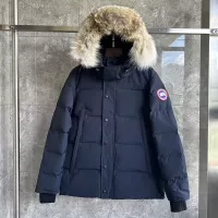 Cheap Canada Goose Down Feather Coat Long Sleeved For Men #1366603 Replica Wholesale [$160.00 USD] [ITEM#1366603] on Replica Canada Goose Down Feather Coat