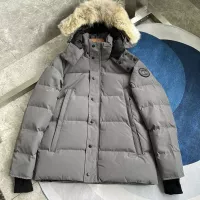 Cheap Canada Goose Down Feather Coat Long Sleeved For Men #1366611 Replica Wholesale [$160.00 USD] [ITEM#1366611] on Replica Canada Goose Down Feather Coat
